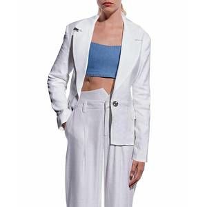 NEW AS BY DF mimi blazer in white